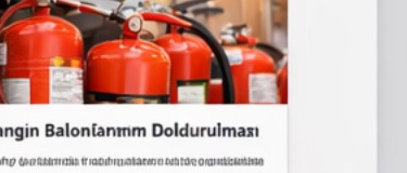 Yanğın Balonlarının Doldurulması